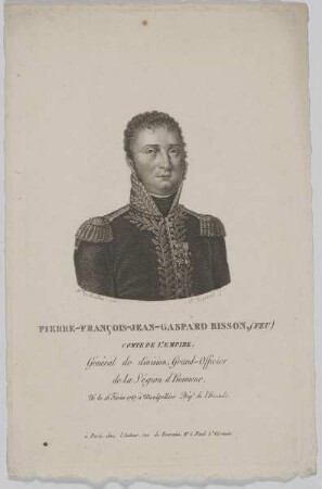 Bildnis des Pierre-François-Jean-Gaspard Bisson