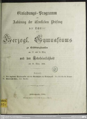 Der angehende Mathematiker und die Grundlehren der Mathematik