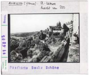 Avallon: Saint-Lazare, Ansicht von Süd-Südost