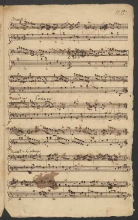 Menuet; cemb; D-Dur; EngK 105