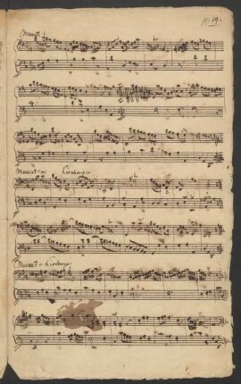 Menuet; cemb; D-Dur; EngK 105