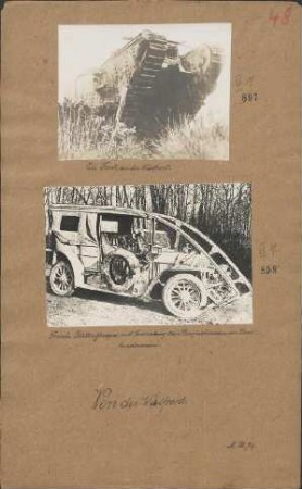 Ein Tank an der Westfront