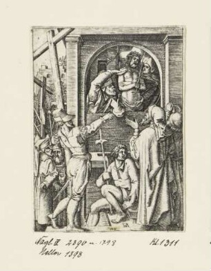 Schaustellung Christi, aus: Nicolò Nelli, "Redemptionis humanae mysteria", Venedig 1568