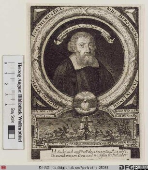 Bildnis Joachim Betke (lat. Betkius)