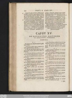 Caput XV. De Rationibus Gestorum Ab Imperatore Reddendis.