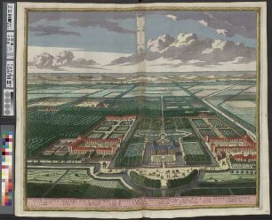 Vlak-Zichtig Vertoog Van 'T Lust-Hof Te Honslaardyk : Toebehoorende Aan Z. K. M. Van Groot Britannien ; met Privilegie van de Ed. Gr. Mog. H. Staaten van Holl. en Westvr.