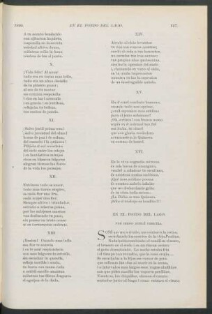 En el fondo del lago - (poesía)