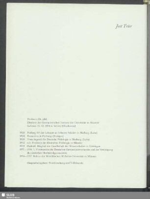 Jost Trier
