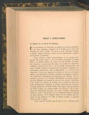 La balada de la cárcel de Reading