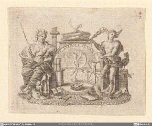 [Vignette: Athen und Hermes]