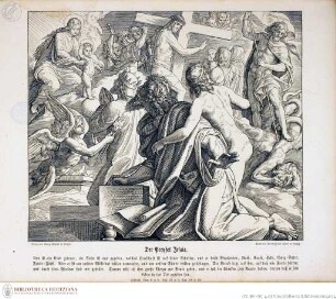 Die Bibel in Bildern : 240 Darstellungen, erfunden und auf Holz gezeichnet von Julius Schnorr von Carolsfeld Leipzig : Wigand, 1860. - X, 38 S., 240 Bl. : überw. Ill. lt KayserDer Prophet Jesaja - Die Bibel in Bildern
