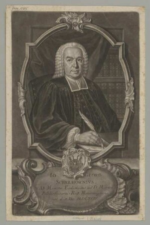 Bildnis des Io. Georg Schelhornivs