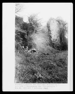 Kirche des Heiligen Bonifatius Ruine