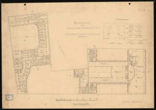 Sanatorium Potsdamer Straße, Berlin-Tiergarten: Grundriss 1. OG 1:20