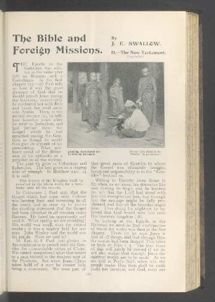 The bible and foreign missions