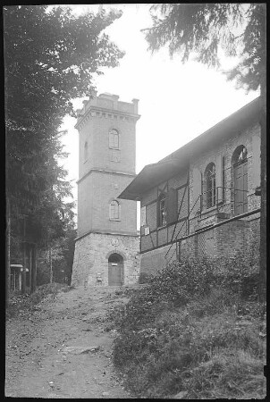 Aue. Gleesberg mit Köhlerturm