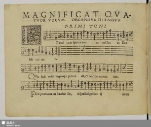 Magnificat quatuor vocum