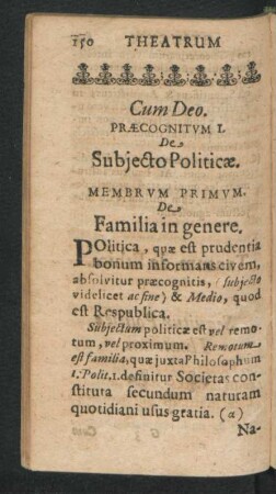 Theatrum Politicum.