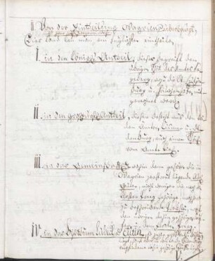 II. Von der Eintheilung Wagriens überhaupt