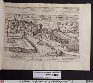 Eroberung der Stadt Rotterdam durch General Bossu, 11. April 1572.