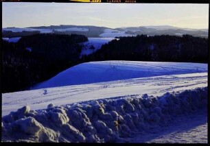 St. Märgen: Weg, mit Blick zum Feldberg