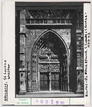 Nürnberg, St. Lorenz: Westportal