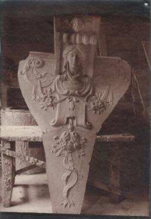Königliche Akademie, Bauschmuck, Ornament. Posen