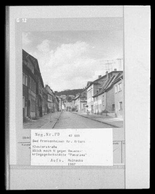 Straße, Bad Frankenhausen