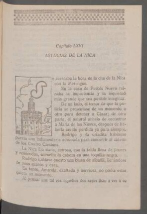Capítulo LXVI - Astucias de la Nica