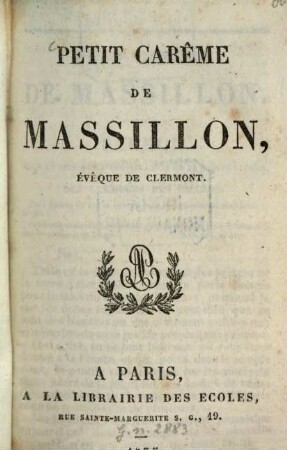 Petit Carême