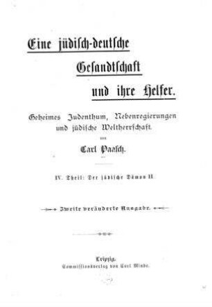 In: Eine jüdisch-deutsche Gesandtschaft und ihre Helfer ; Band 4