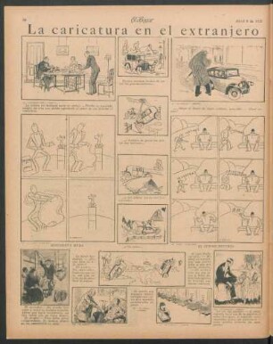 La caricatura en el extranjero