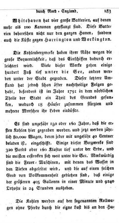 Kohlenbergwerke.