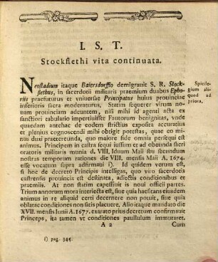 L. J. J. Langii Historia superintendentium Burggraviatus Norici superioris generalium, [22]. Continuatio 21
