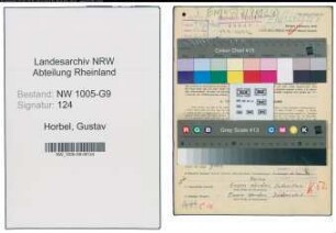Entnazifizierung Gustav Horbel , geb. 22.11.1888 (Pausabteilungsleiter)