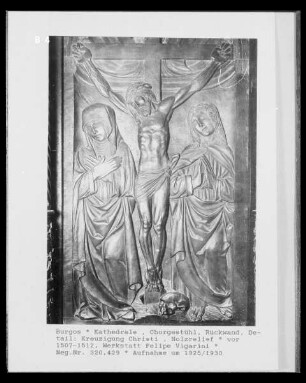Relief: Kreuzigung Christi