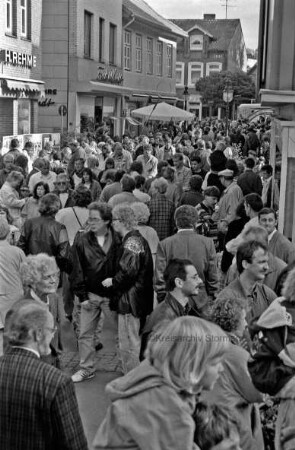 Weltkindertag: Besucher in der Mühlenstraße