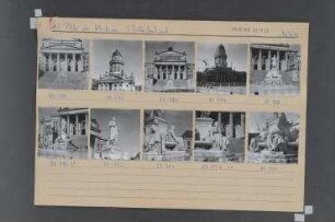 Gendarmenmarkt. Berlin, Mitte, Gendarmenmarkt (1950-1991 Platz der Akademie)/Markgrafenstraße