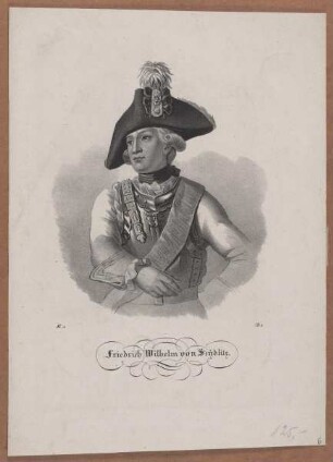 Bildnis des Friedrich Wilhelm von Seydlitz