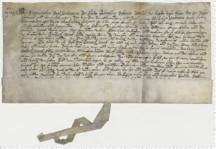 Bürgermeister und Ratsmannen verschreiben ihrem Superintendenten M. Caspar Goedemann für 1000 Mark eine Rente von 50 Mark.
