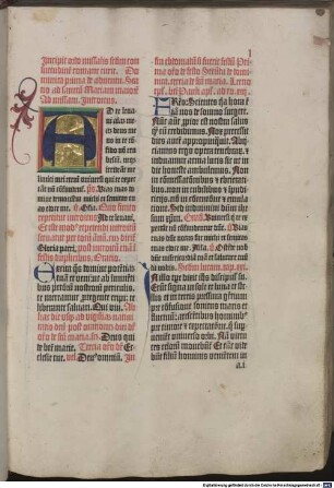 Missale ordinis fratrum eremitarum sancti Augustini de observantia