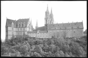 Meißen. Albrechtsburg u. Dom vom Schottenberg