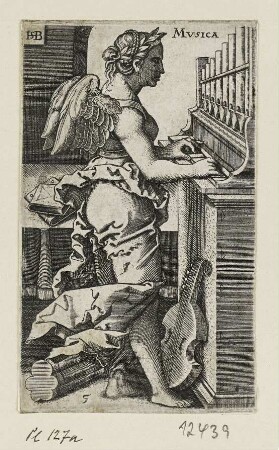 Musica, Blatt 5 der Folge "Sieben freie Künste"