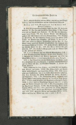 Lithographische Tafeln