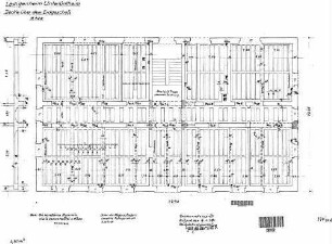 Stuttgart-Untertürkheim Pbf: Wohngebäude Ledigenheim (Augsburgerstr.) Schalplan,Decke über Erdgeschoß