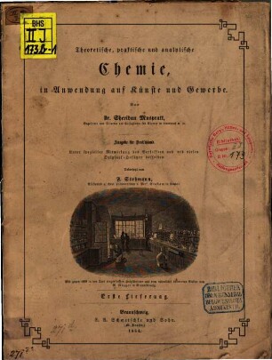 Theoretische, praktische und analytische Chemie, in Anwendung auf Künste und Gewerbe, 1. Acetylsäure - Copper