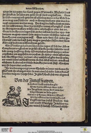 Von der Jungkfrawen