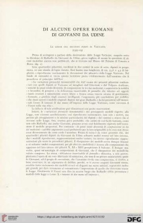 30: Di alcune opere romane di Giovanni da Udine