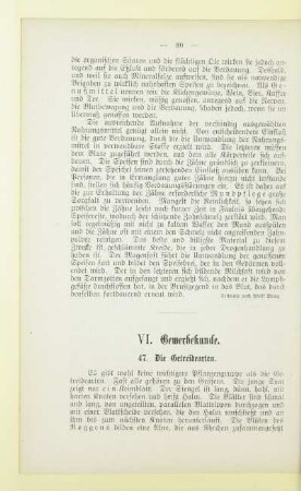 VI. Gewerbekunde