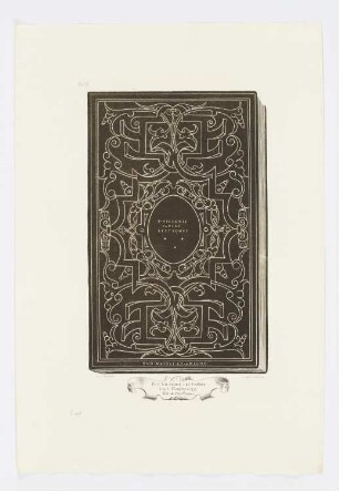 P. Victorii variae lectiones, Blatt 35 der Folge "Geschichte der Bibliophilie"